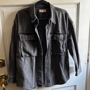 MADEWELL Oversized Denim Shacket